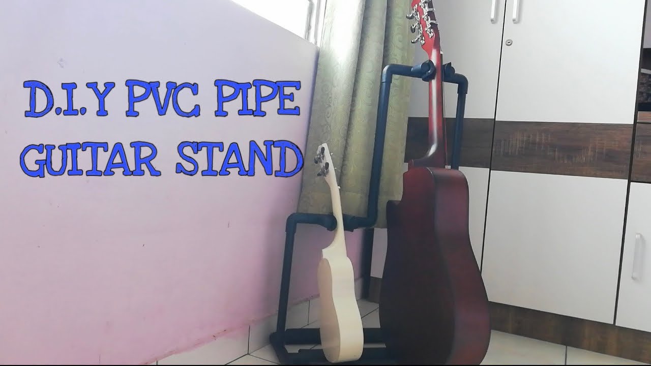 D.I.Y PVC PIPE : GUITAR & UKULELE STAND