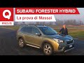 Subaru Forester Hybrid: la prova di Paolo Massai