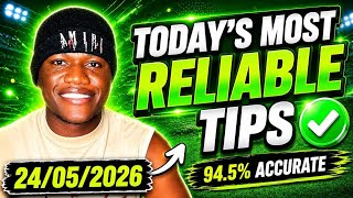 FOOTBALL PREDICTIONS TODAY 24/05/2026 SOCCER PREDICTIONS TODAY| BETTING TIPS , #footballpredictions