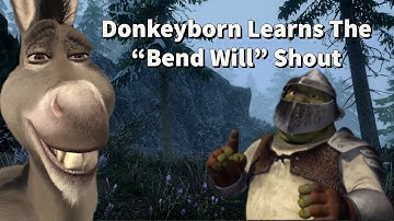 The First Time You Use The "Bend Will" Shout In Skyrim