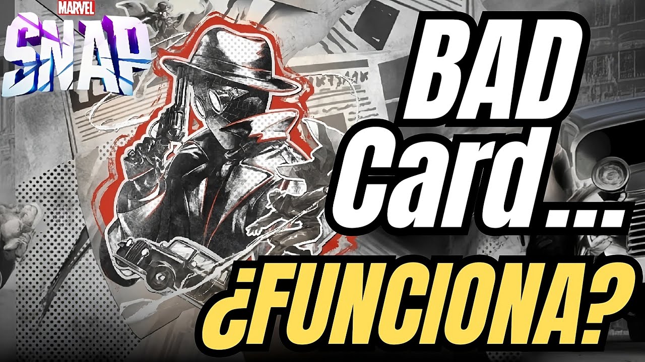 Spider-Man Noir Is TRASH… pero lo vamos a probar en ESTE mazo a ver si hace algo!” Marvel Snap 2025