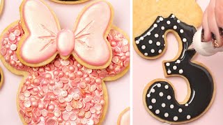 8 Cute and Sparkly Decorated Cookies | Satisfying Royal Icing Cookie Decorating