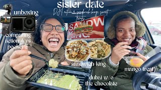 sister date *dji action 4, sandwich king, sweet treats* screenshot 5