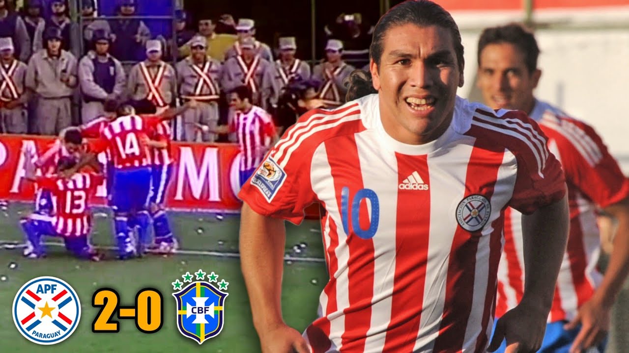 Paraguay 2 vs 0 Brasil (Relato Salvador Hicar) | Eliminatorias al Mundial 2010 - Resumen Completo