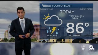 WPTV First Alert Weather Forecast: Saturday morning, Aug. 14, 2021