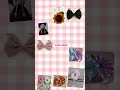 Cute hair accessories for every mood 💗🎀 #aesthetic #hairaccessories #scrunchies #hairclips #fyp #art