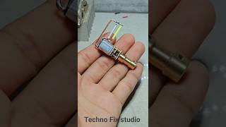DC motor project Cool N20 gear motor project🤑 #science #electronics #engineering #dcmotor #viral