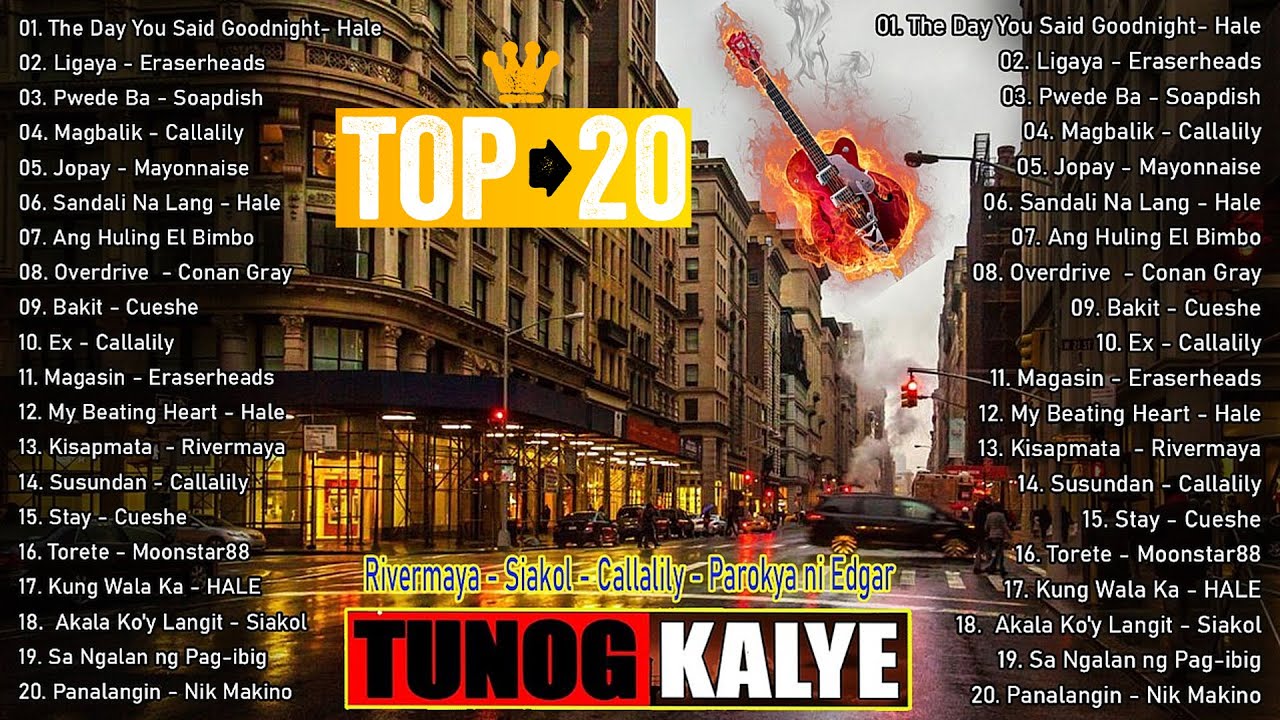 Tunog Kalye Songs 90s || ThrowBack 90s🧡Siakol The Best OPM Songs Playlist 2023 💥 OPM Relaxing 2024