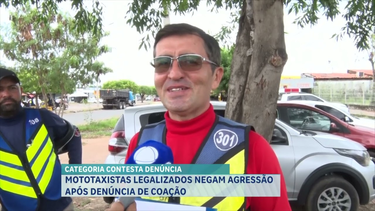 MOTOTAXISTAS LEGALIZADOS NEGAM AGRESSÃO APÓS DENÚNCIA DE COAÇÃO