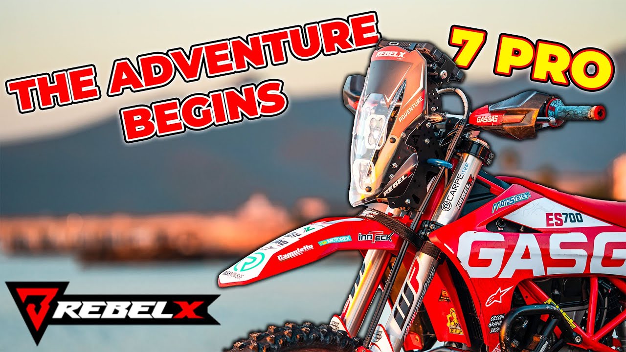 REBELX ULTRALIGHT ADVENTURE KIT, 7 PRO, RAMONA SI PREPARA ALL'AVVENTURA CON LA TORRETTA DA MOTORALLY