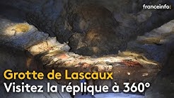 Visitez la réplique intégrale de la grotte de Lascaux à 360° - franceinfo: