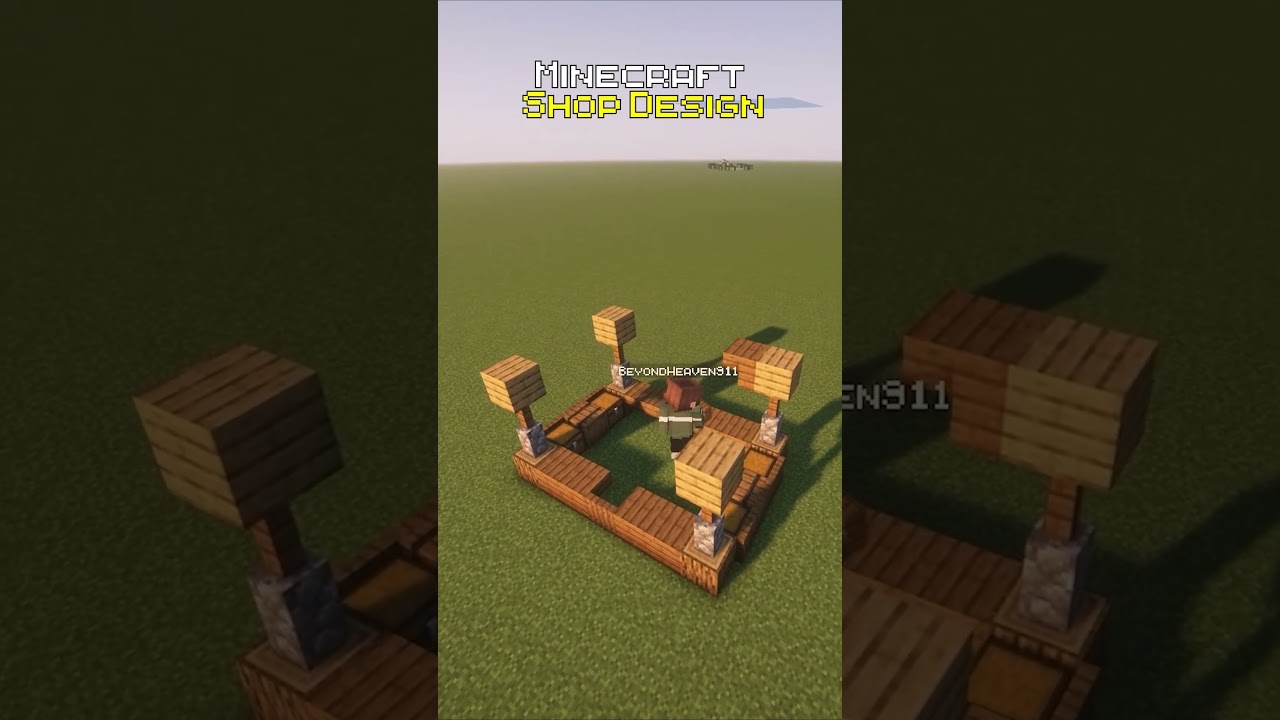 Minecraft Shop design! 