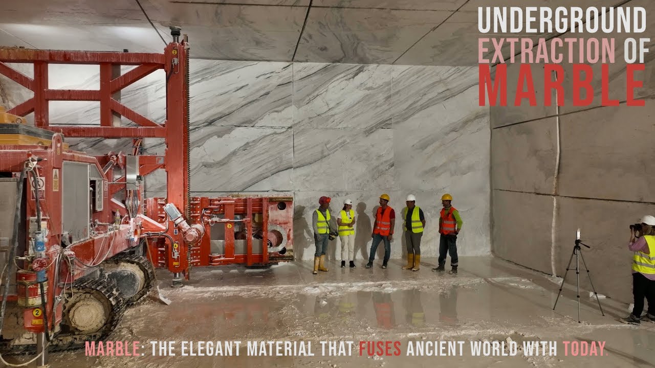 Episode 3 - Undreground Marble Quarries In Greece - 4k