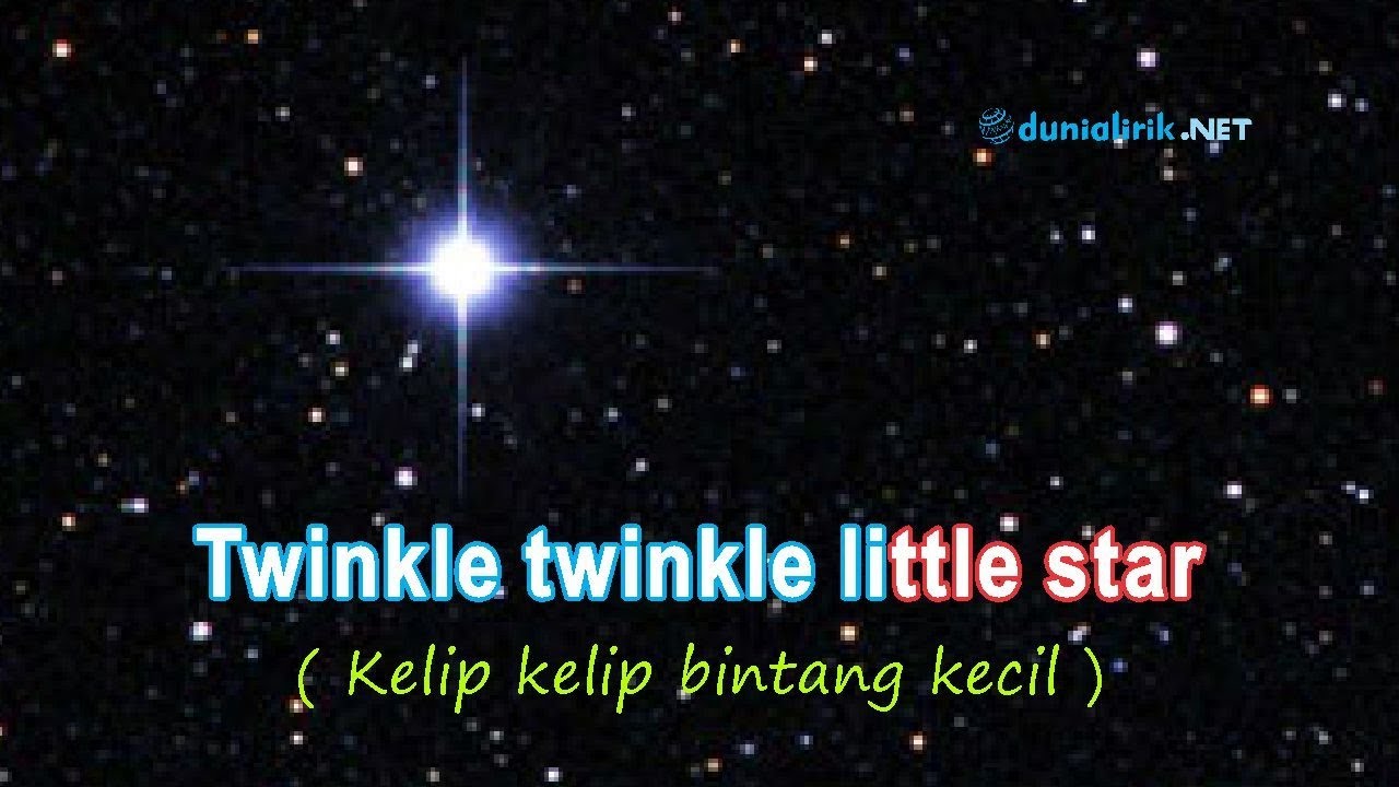 Lagu Bahasa Inggris Twinkle\