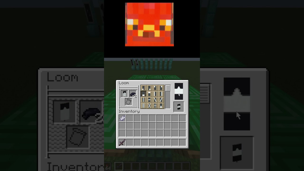 How to make the number 2 in Minecraft on a Banner