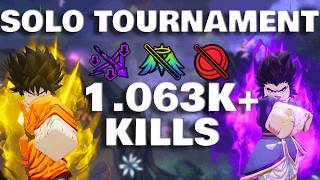 1.063K+ Kills Solo Tournament Initial Strat | Anime Expeditions Update 1