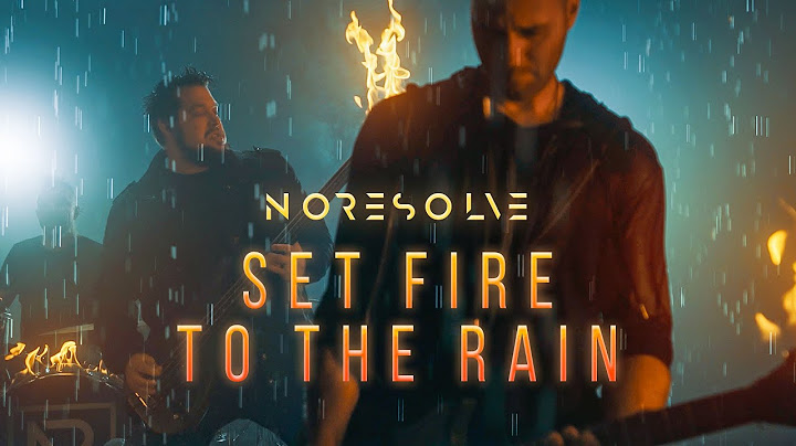 Set Fire to the Rain Cover version - Cover performance video thumbnail