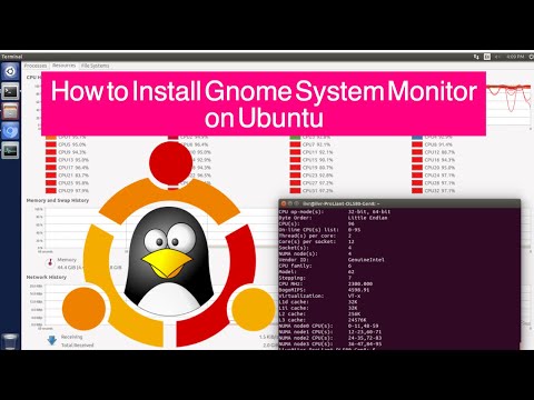 How to install Gnome System Monitor on Ubuntu