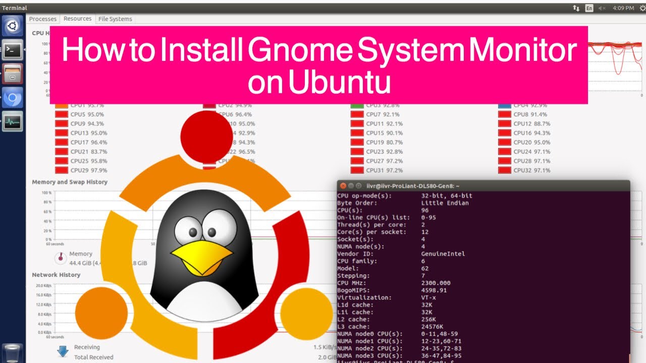ubuntu system monitor install ubuntu system monitor install