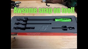Snap-on 5 piece wire insertion tool set