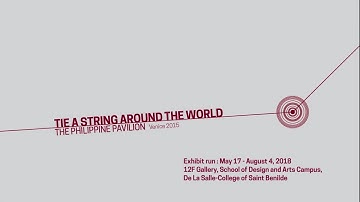 "Tie a String Around the World" Opening Night, May 17, 2018