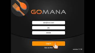 Get Started with GOMANA POS