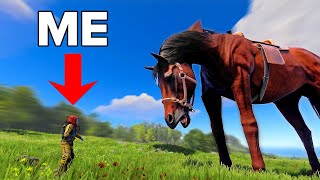 Famous I added GIANT horses to Rust - Admin Trolling Profile