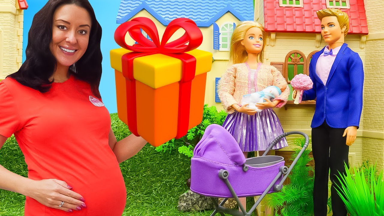 Barbie auf dem Weg ins Krankenhaus 🚑 Ein Baby ist unterwegs