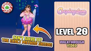 Cosplaydom - Level 20 Walkthrough Solution