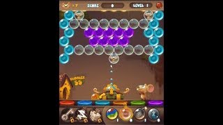 Bubble hero 3d bubble shooter game level1 complete score 9980 screenshot 3
