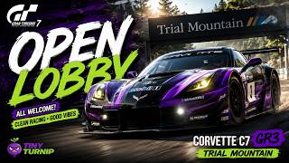 GT7 Corvette C7 GR3 at Trial Mountain | Open Lobby - 2z1q1w