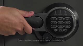 How to Open a Sentry®Safe Electonic Lock and Dual Key Fire Safe