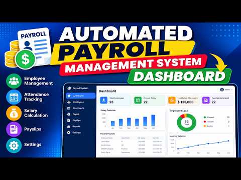 Create a Payroll Management System & Dashboard Using Google Sheets + Apps Script | (In 5 Minutes)