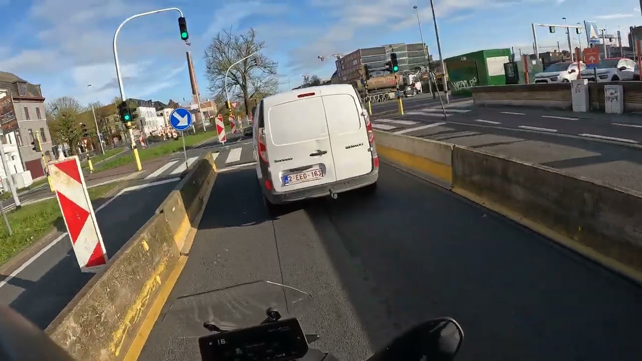 Rond Punt Dampoort - nieuwe situatie 2/4 ➡️ 15/4