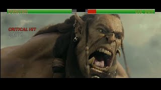 Durotan Vs. Guldan...with Healthbars