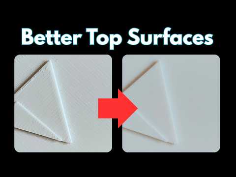 Get rid of top surface layer lines in your 3D prints (no ironing)