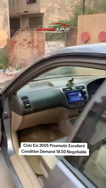 Civic Exi 2021 in Good condition 🔥 #bloodlinemotors #pakistanmotors #shorts #viralvideo