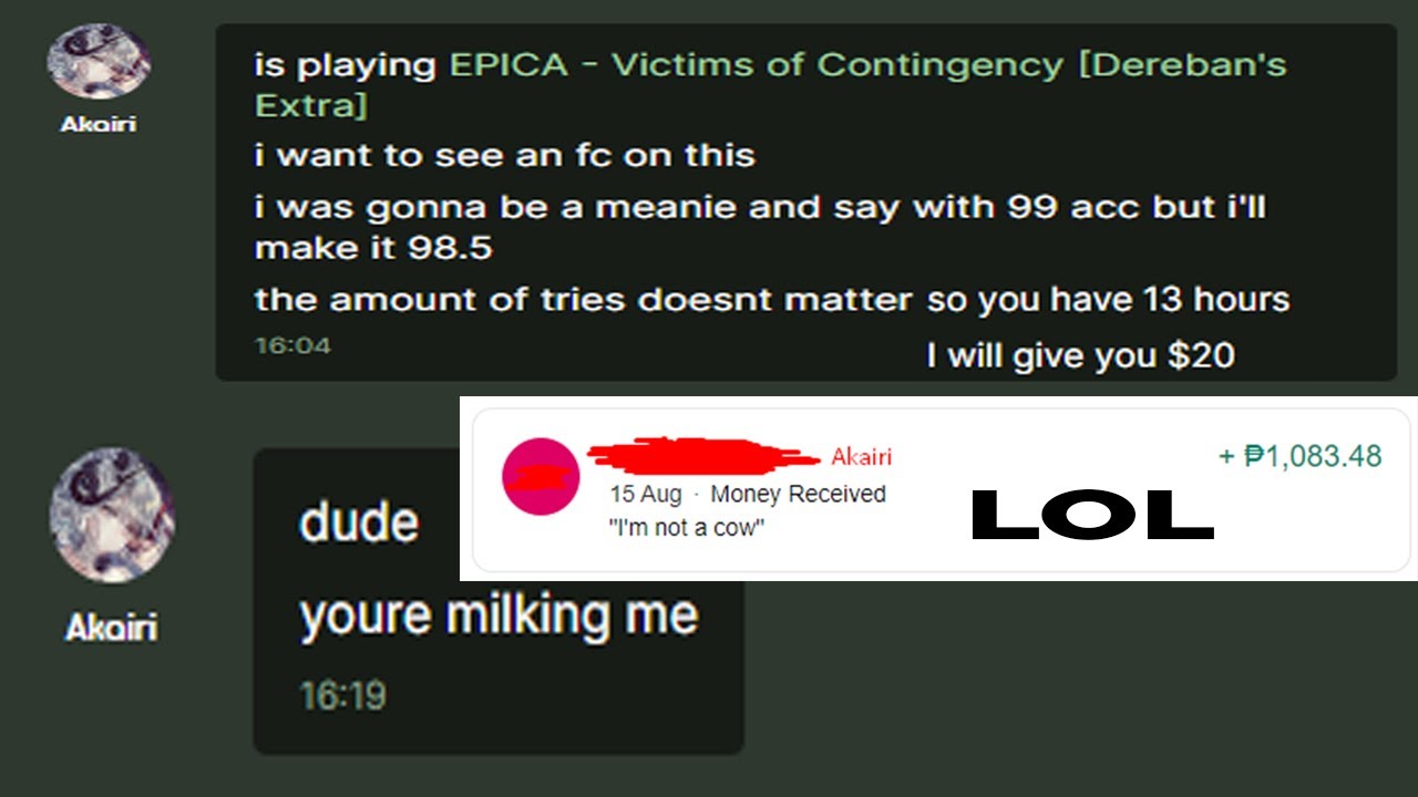 FCing for $20 in 15 minutes