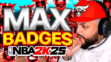 FASTEST METHOD TO MAX BADGES IN 1 DAY IN NBA 2K25!