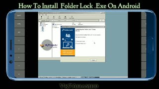 How To Install Folder Lock .exe On Android || Vk7projects || Exagear Windows Emulator on android screenshot 3
