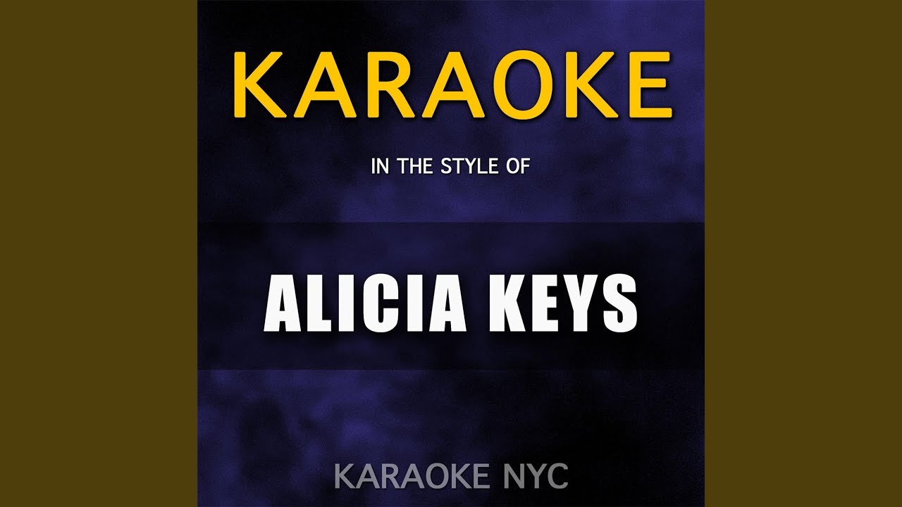 Superwoman (Originally Performed By Alicia Keys) (Karaoke Version)