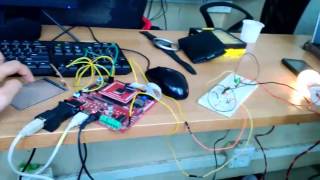 Touch Screen controlled bulb