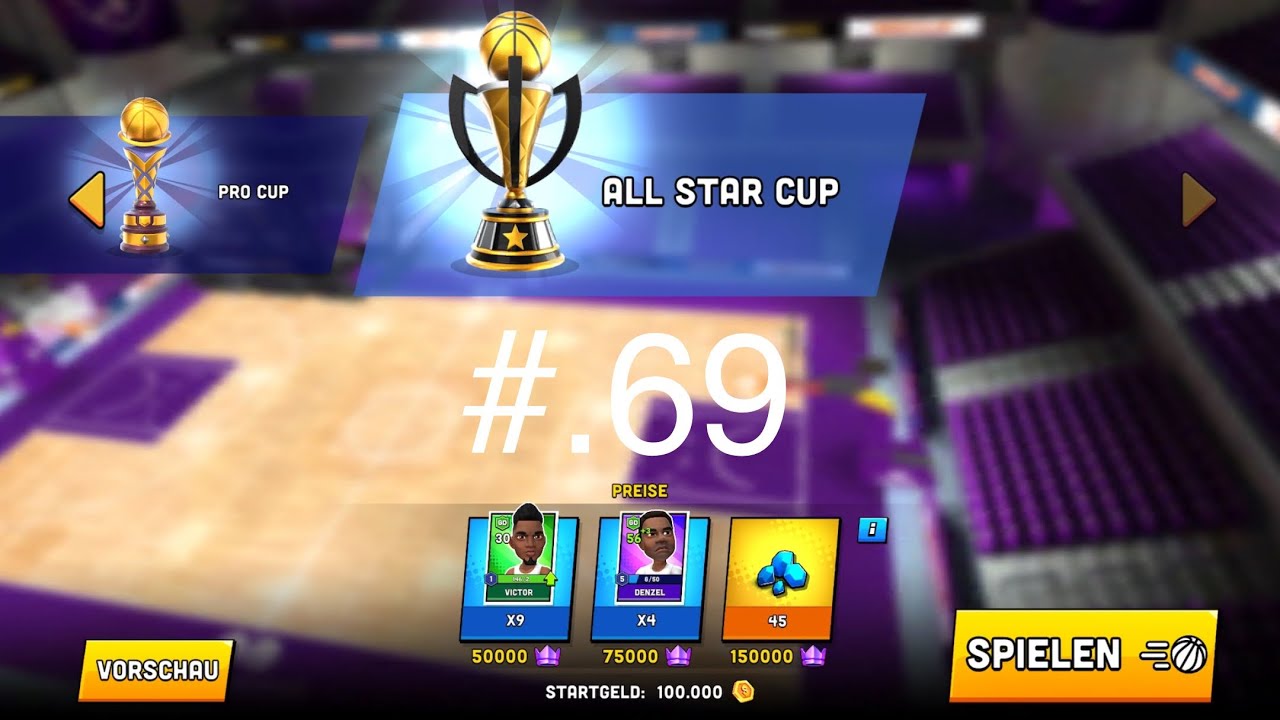 Mini Basketball All Star Cup #.69