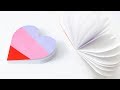 How to make : Heart-Shaped Notebook | Notatnik w Kształcie Serca - Mishellka #339 DIY