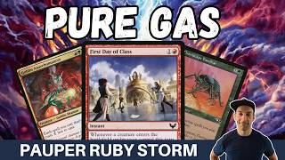 THIS DOES EVERYTHING! Pauper Ruby Storm draws all the cards, plays all the spells, and bashes fast!