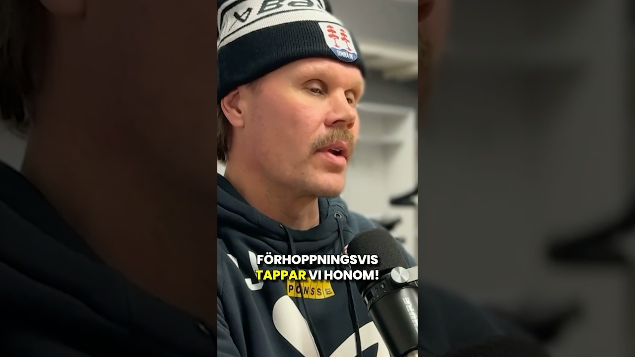 Jokinen: ”Jag hoppas att vi tappar Hållander” Timråtränaren gästar ”Shoot The Puck”