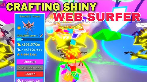 *UPDATE 10* Crafting A Shiny Web Surfer in Clicker Simulator