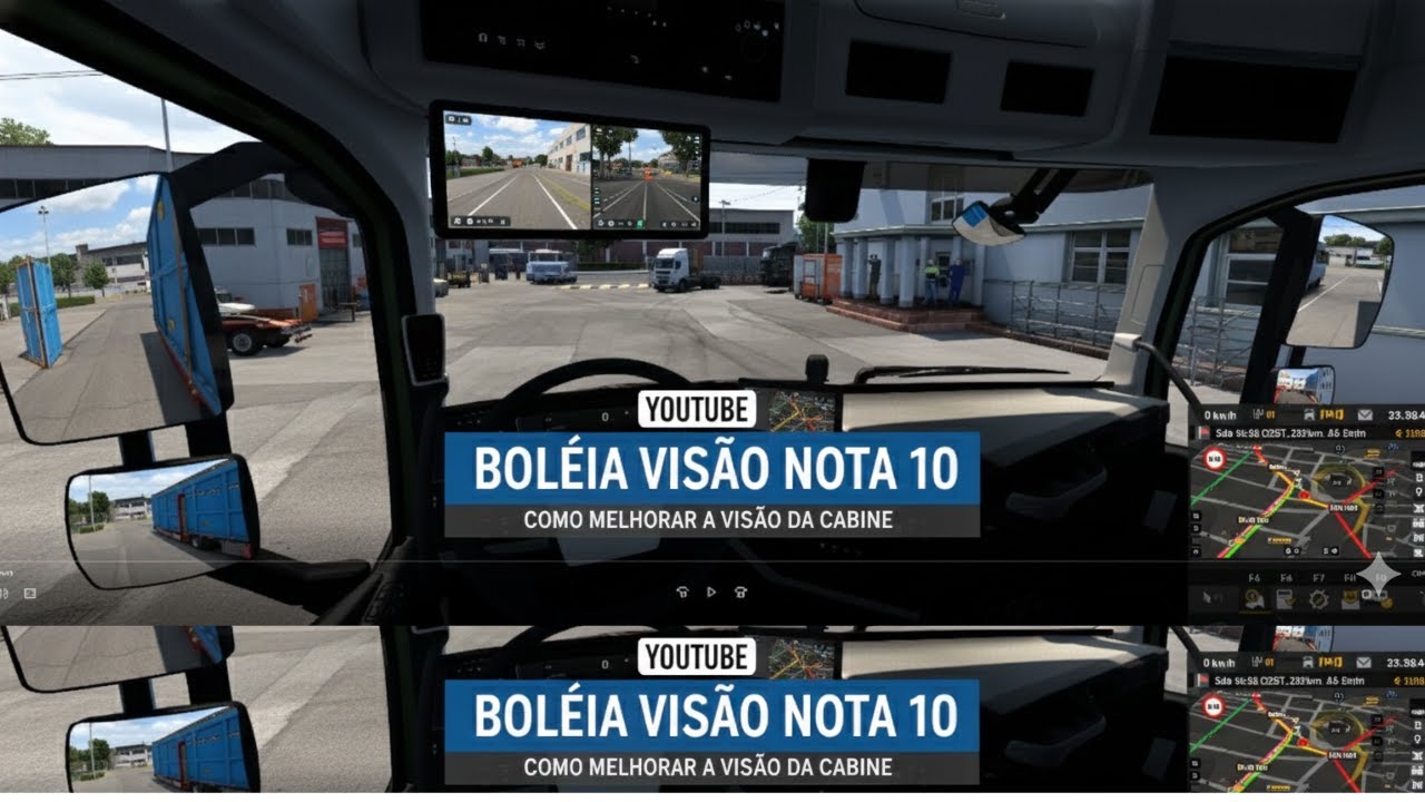 Melhore sua visão na boleia!!