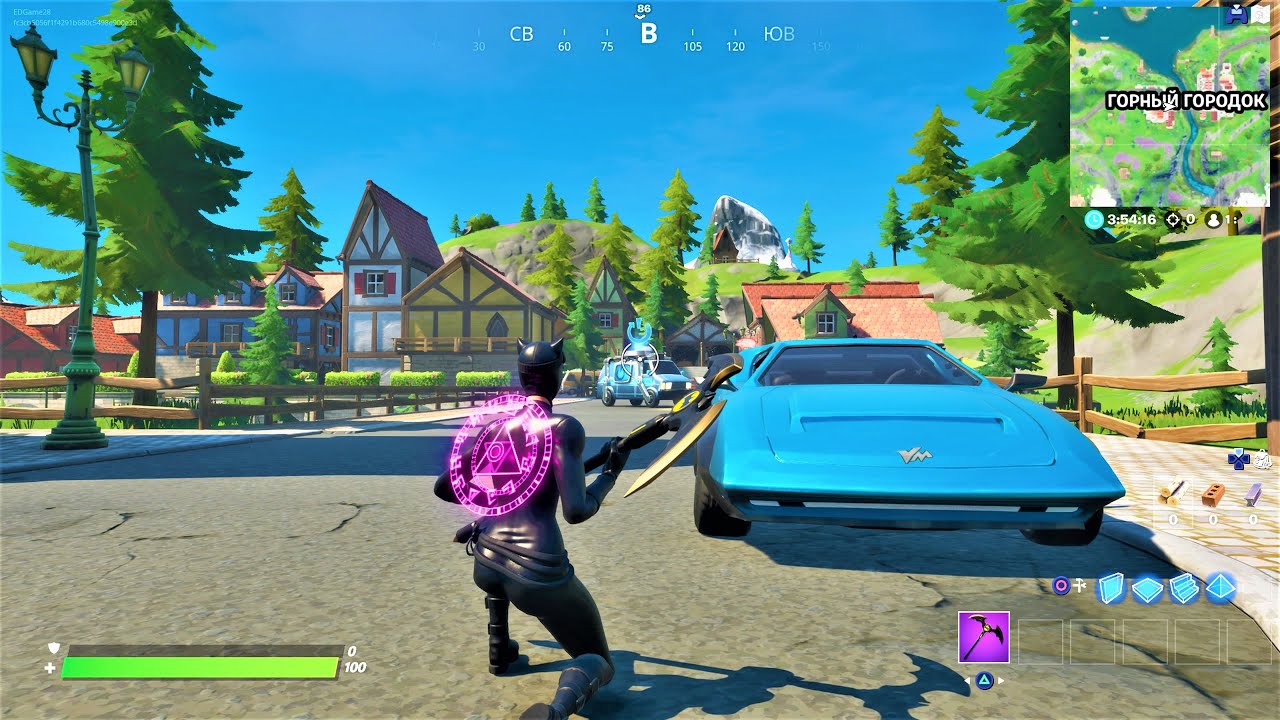 Fortnite Cars Gameplay