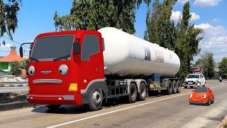 Di Sini Markasnya Truk Tangki Pertamina Mirip Frank Kawannya Tayo